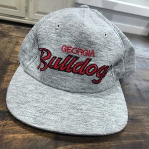 Old school Georgia bulldogs hat
